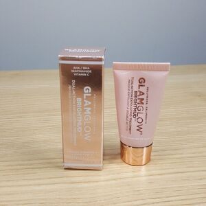 Glamglow Brightmud Dual Action Exfoliating Treatment Mask Travel Mini .5oz